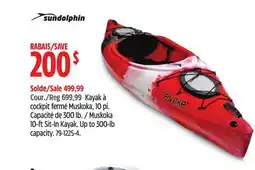 Canadian Tire Evoke Muskoka 10-ft Sit-In Kayak offer