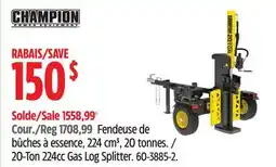 Canadian Tire Champion 20-Ton 224cc Gas Log Splitter offer