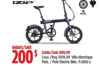 Canadian Tire Polo Electric Bike offer