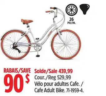 Canadian Tire Raleigh Cafe Adult Bike offer