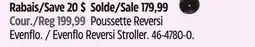 Canadian Tire Evenflo Reversi Stroller offer