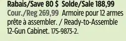 Canadian Tire Ready-to-Assemble 12-Gun Cabinet offer