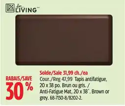 Canadian Tire For Living Anti-Fatigue Mat offer