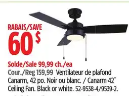 Canadian Tire Canarm 42˝ Ceiling Fan offer