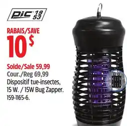 Canadian Tire 15W Bug Zapper offer
