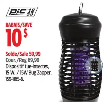 Canadian Tire 15W Bug Zapper offer