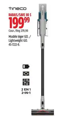Canadian Tire Tineco Lightweight GO offer