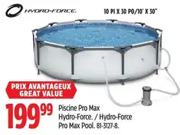 Canadian Tire Hydro-Force Pro Max Pool offer