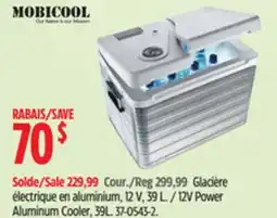 Canadian Tire Mobicool 12V Power Aluminum Cooler offer