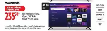 Canadian Tire Magnavox 43˝ Roku Smart TV offer