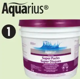 Canadian Tire Aquarius Pool Stabilized Chlorine Pucks offer