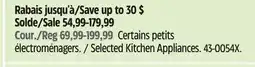 Canadian Tire Cuisinart Selected kitchen appliances offer