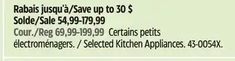 Canadian Tire Cuisinart Selected kitchen appliances offer