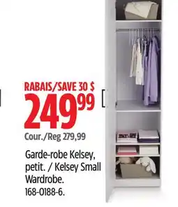 Canadian Tire Canvas Kelsey Small Wardrobe offer