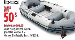 Canadian Tire Mariner 3 Inflatable Boat offer