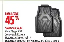 Canadian Tire MotoMaster Extreme Floor Mat Set, 2-Pc offer