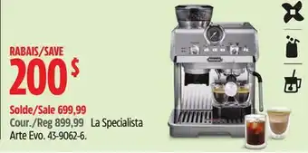 Canadian Tire La Specialista Arte Evo offer