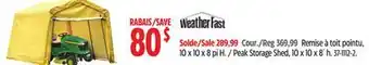 Canadian Tire Aquarius Peak Storage Shed offer