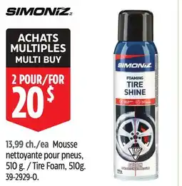 Canadian Tire SIMONIZ Foaming Car Tire Shine Spray, 510-g offer