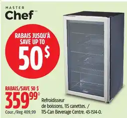 Canadian Tire MASTER Chef 115-Can Beverage Centre offer