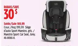 Canadian Tire Evenflo Maestro Sport Car Seat, Grey offer