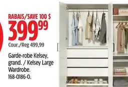 Canadian Tire Kelsey Large Wardrobe offer