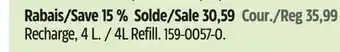 Canadian Tire Scotts Recharge, 4 L offer