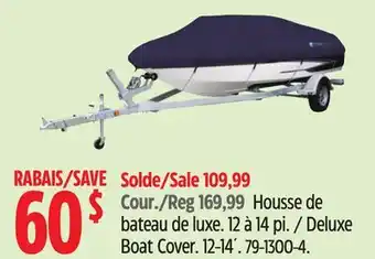 Canadian Tire Classic Deluxe Boat Cover offer