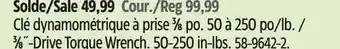 Canadian Tire 3⁄8˝-Drive Torque Wrench offer