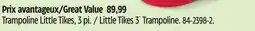 Canadian Tire Little Tikes 3´ Trampoline offer