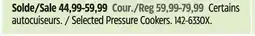 Canadian Tire Imusa Selected Pressure Cookers offer