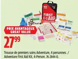 Canadian Tire Adventure First Aid Kit, 4-Person offer