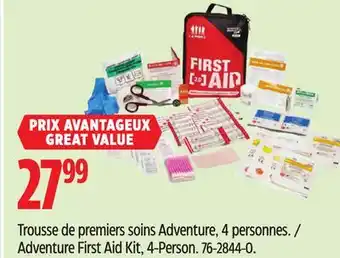 Canadian Tire Adventure First Aid Kit, 4-Person offer