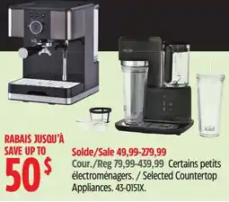 Canadian Tire Mr. Coffee Selected Countertop Appliances offer