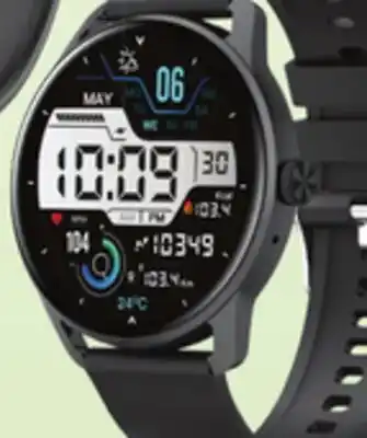 Canadian Tire Smartwatch with Bluetooth Calling, Black offer
