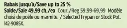 Canadian Tire Heritage Selected Frypan or Stock Pot offer