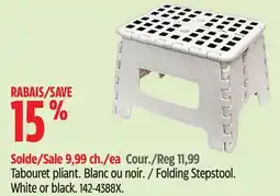 Canadian Tire Folding Stepstool offer