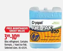 Canadian Tire Hard Ice Pak offer