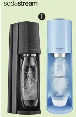 Canadian Tire Sodastream Terra Sparkling Water Maker. White, misty blue or black offer