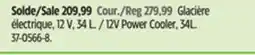 Canadian Tire Mobicool 12V Power Cooler, 34L offer