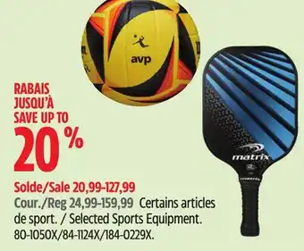 Canadian Tire Rawlings Selected Sports Equipment offer