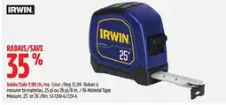 Canadian Tire Bi-Material Tape Measure, 25´ or 26´/8m offer