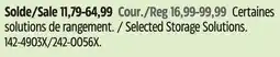 Canadian Tire Type-a Selected Storage Solutions offer