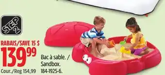 Canadian Tire Step-2 . Sandbox offer