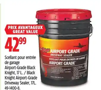 Canadian Tire Black Knight Airport-Grade Driveway Sealer offer