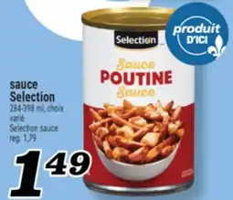 Marché Richelieu SAUCE SELECTION | SELECTION SAUCE offer