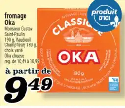 Marché Richelieu FROMAGE OKA | OKA CHEESE offer