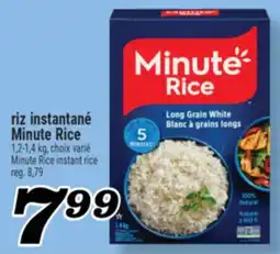Marché Richelieu RIZ INSTANTANÉ MINUTE RICE | MINUTE RICE INSTANT RICE offer