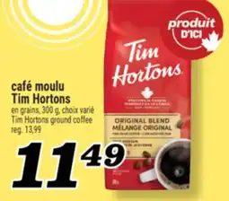 Marché Richelieu CAFÉ MOULU TIM HORTONS | TIM HORTONS GROUND COFFEE offer