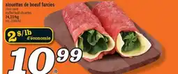 Marché Richelieu Alouettes de boeuf farcies | Stuffed beef alouettes offer